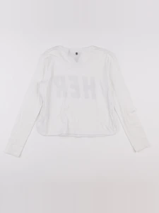IKKS - tee-shirt blanc - 10 ans