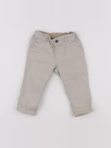 H&M - pantalon beige - 6/12 mois