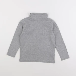 Vertbaudet - sous-pull gris - 8 ans