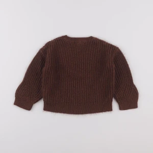 Vertbaudet - pull marron - 4 ans