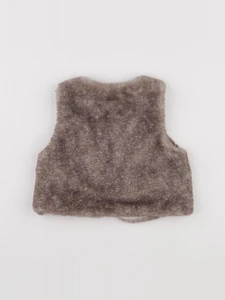 Vertbaudet - gilet marron - 36 mois
