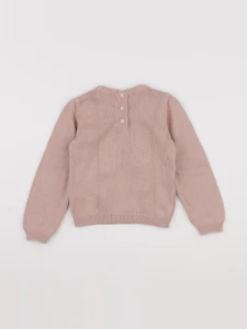 Vertbaudet - pull rose - 3 ans