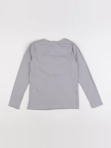 Mango - tee-shirt gris - 9/10 ans