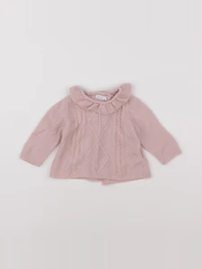Boutchou - pull rose - 6 mois