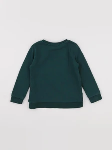 Vertbaudet - sweat vert - 3 ans