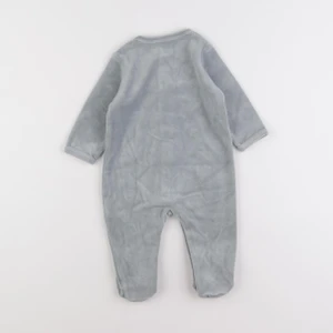 Vertbaudet - pyjama velours vert - 6 mois