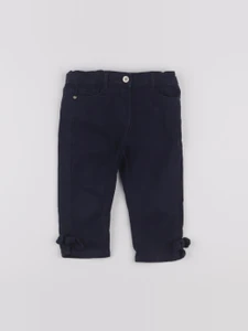 Vertbaudet - pantalon bleu - 3 ans