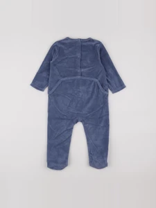 Vertbaudet - pyjama velours bleu - 2 ans