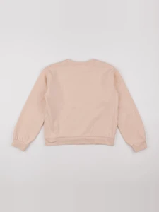 Vertbaudet - sweat orange - 10 ans