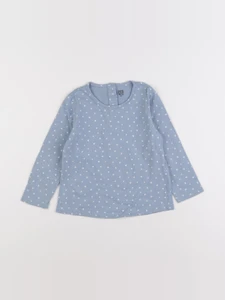La Redoute - tee-shirt bleu - 3 ans