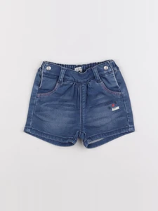 IKKS - short bleu - 12 mois