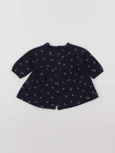 Vertbaudet - robe bleu - 6 mois