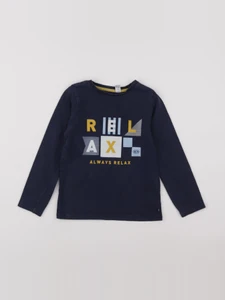 Okaidi - tee-shirt bleu - 6 ans