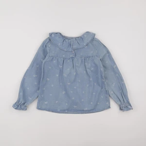 Vertbaudet - blouse bleu - 8 ans