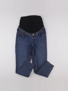 H&M - jean grossesse bleu - 36 à 38