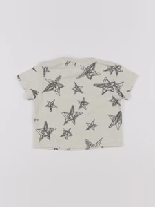 Zara - tee-shirt beige - 3/6 mois