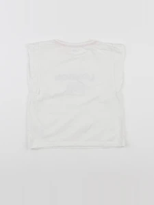 Vertbaudet - tee-shirt blanc - 5 ans
