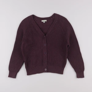 Vertbaudet - gilet violet - 8 ans