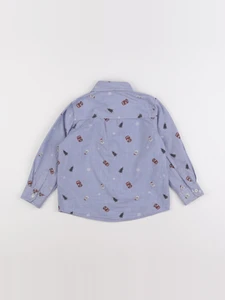 Vertbaudet - chemise bleu - 4 ans