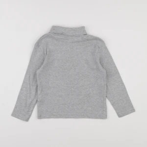 Vertbaudet - sous-pull gris - 6 ans