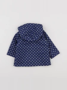 Vertbaudet - imperméable bleu - 3 mois