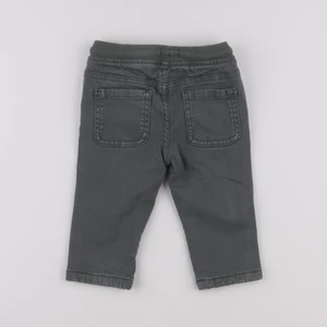 Vertbaudet - pantalon doublé vert - 12 mois