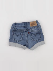 Levi's - short bleu - 12 mois