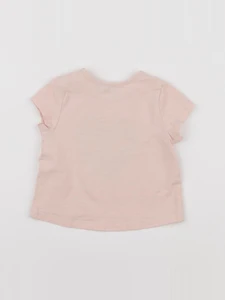 IKKS - tee-shirt rose - 12 mois