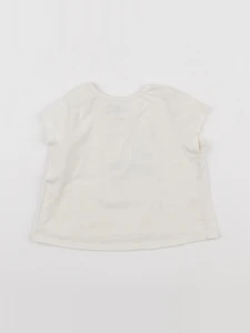 IKKS - tee-shirt beige - 12 mois