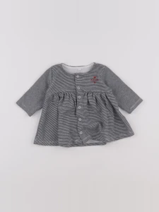 Petit Bateau - gilet bleu - 3 mois