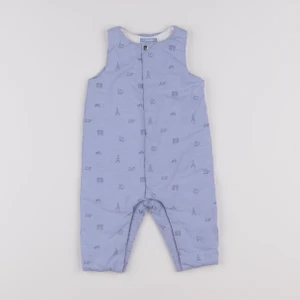 Jacadi - combinaison doublé bleu - 6 mois