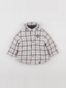 IKKS - veste réversible blanc - 6 mois