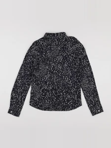 IKKS - chemise noir - 10 ans