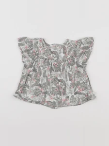 IKKS - blouse rose - 12 mois