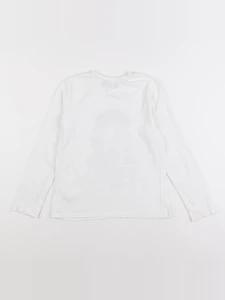 IKKS - tee-shirt blanc - 8 ans