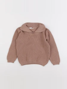 Eli & Nev - pull marron - 12/18 mois