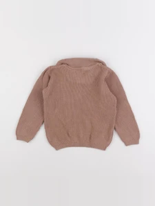 Eli & Nev - pull marron - 12/18 mois
