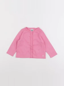 Petit Bateau - tee-shirt rose - 12 mois