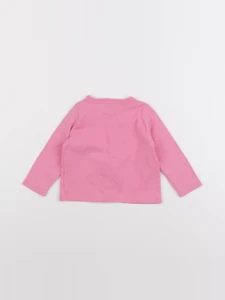 Petit Bateau - tee-shirt rose - 12 mois