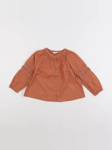 Vertbaudet - blouse marron - 24 mois
