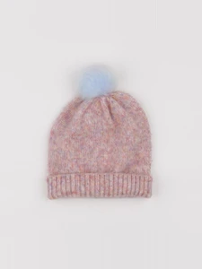 Vertbaudet - bonnet rose - 4/6 ans