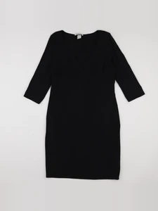 H&M - robe grossesse, allaitement noir - m