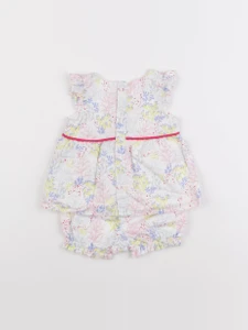 Carrément Beau - ensemble rose - 3 mois