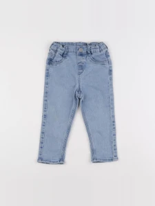 H&M - jegging bleu - 12/18 mois