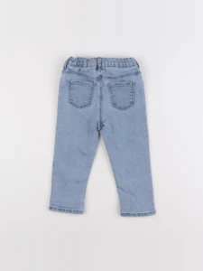 H&M - jegging bleu - 12/18 mois