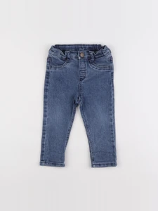 H&M - jegging bleu - 9/12 mois