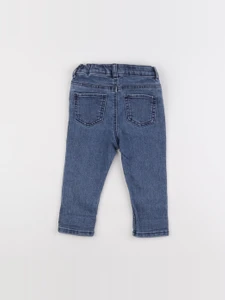 H&M - jegging bleu - 9/12 mois