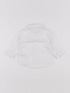 Vertbaudet - chemise blanc - 9 mois