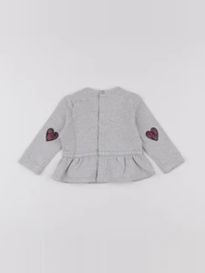 IKKS - sweat gris - 12 mois