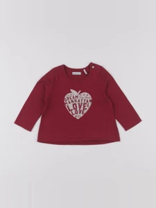IKKS - tee-shirt rouge - 12 mois